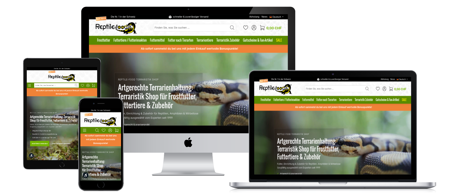 Reptile-food.ch GmbH Referenz