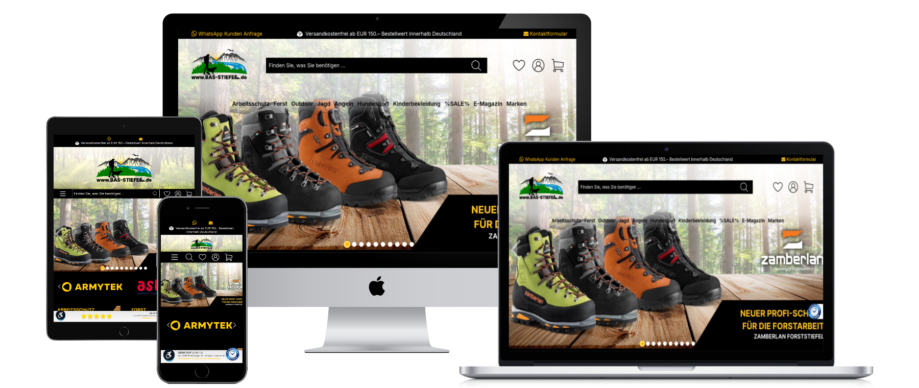 Bas Stiefel Referenz